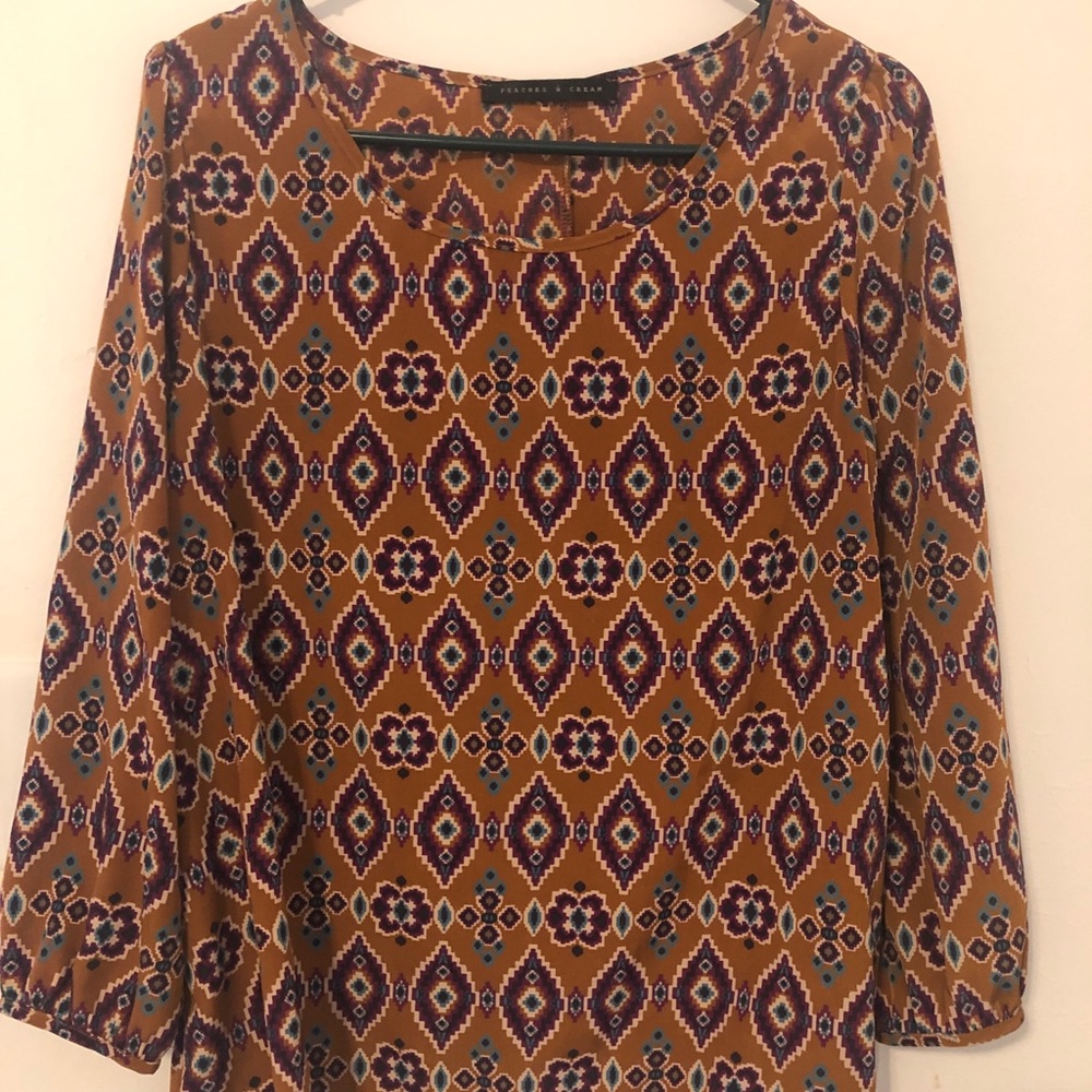 Peaches N Cream Blouse